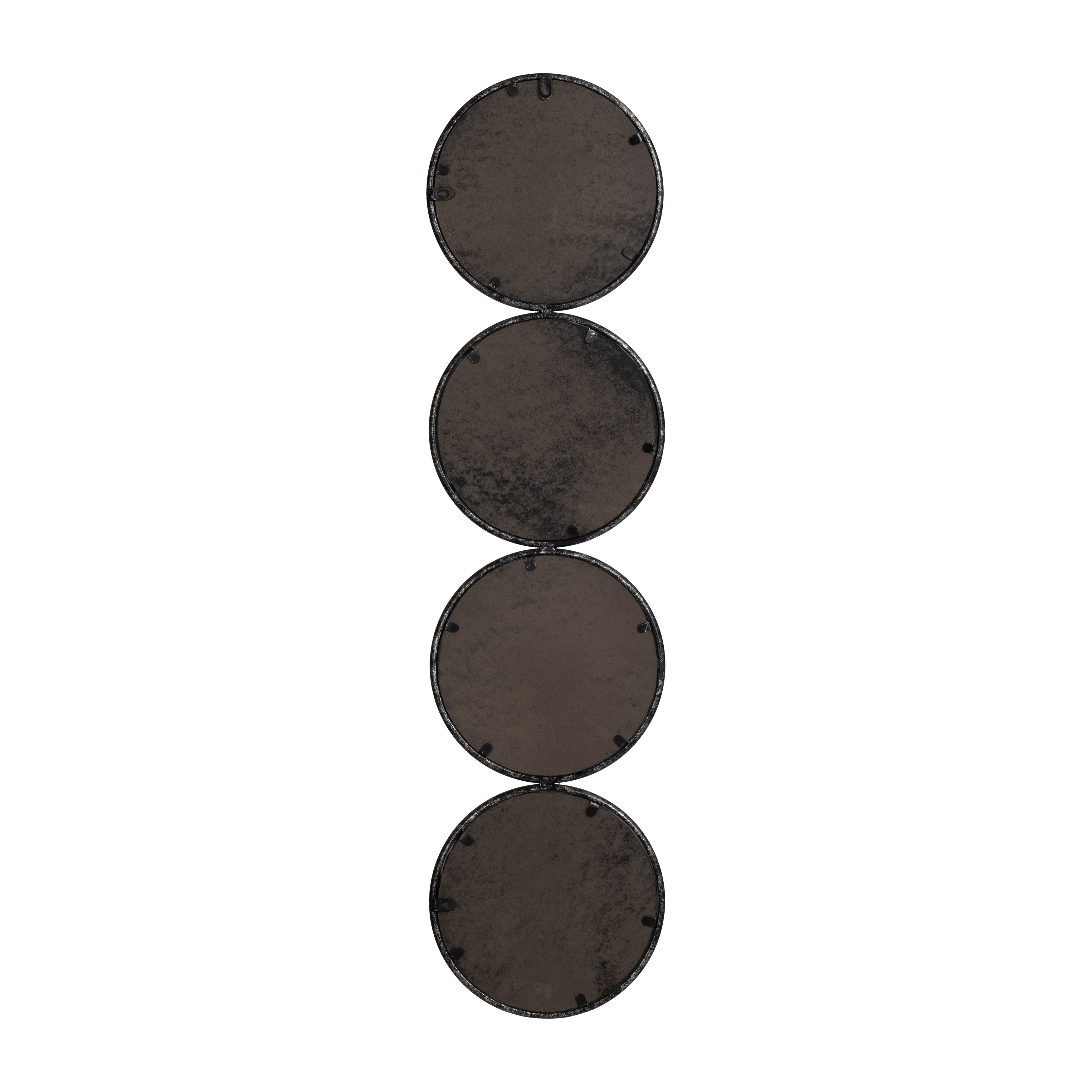 4 Circles Statement Wall Mirror