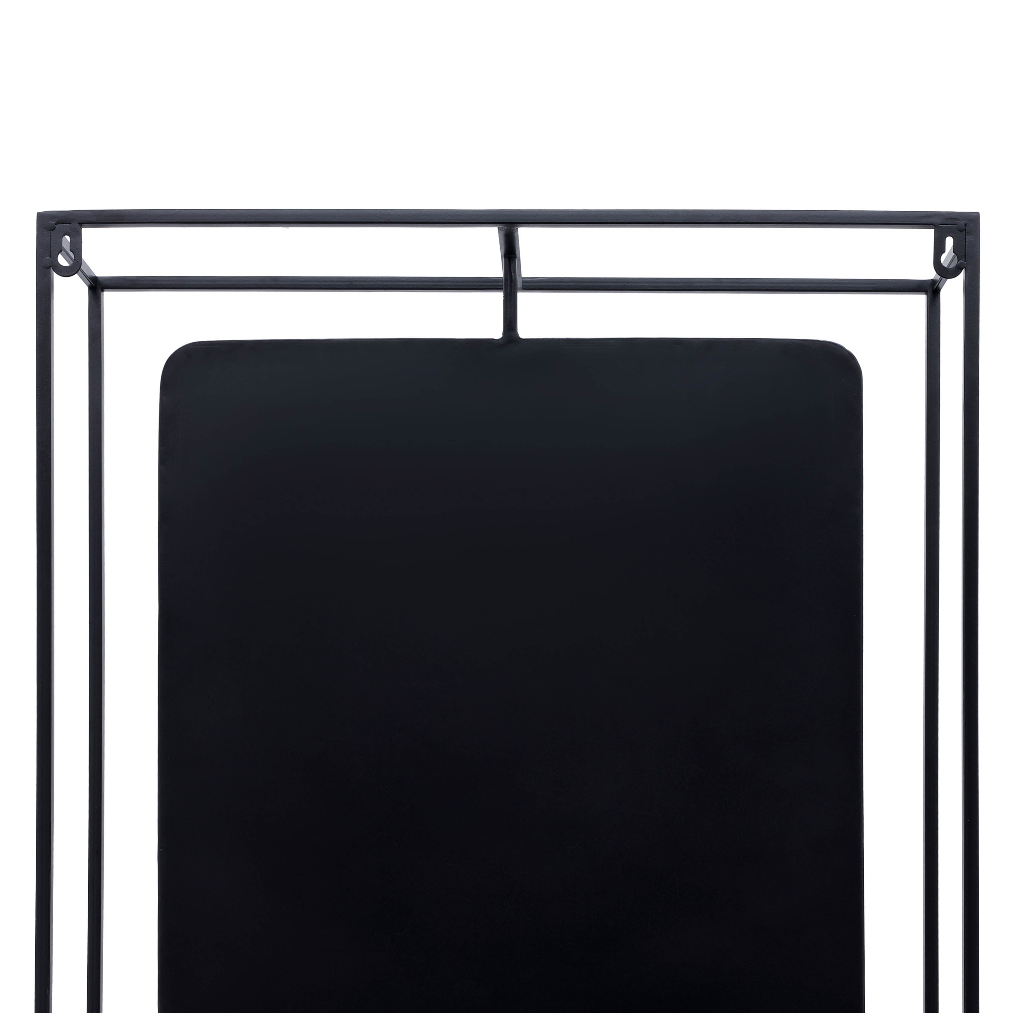 Denver Wood Wall Shelf With Mirror