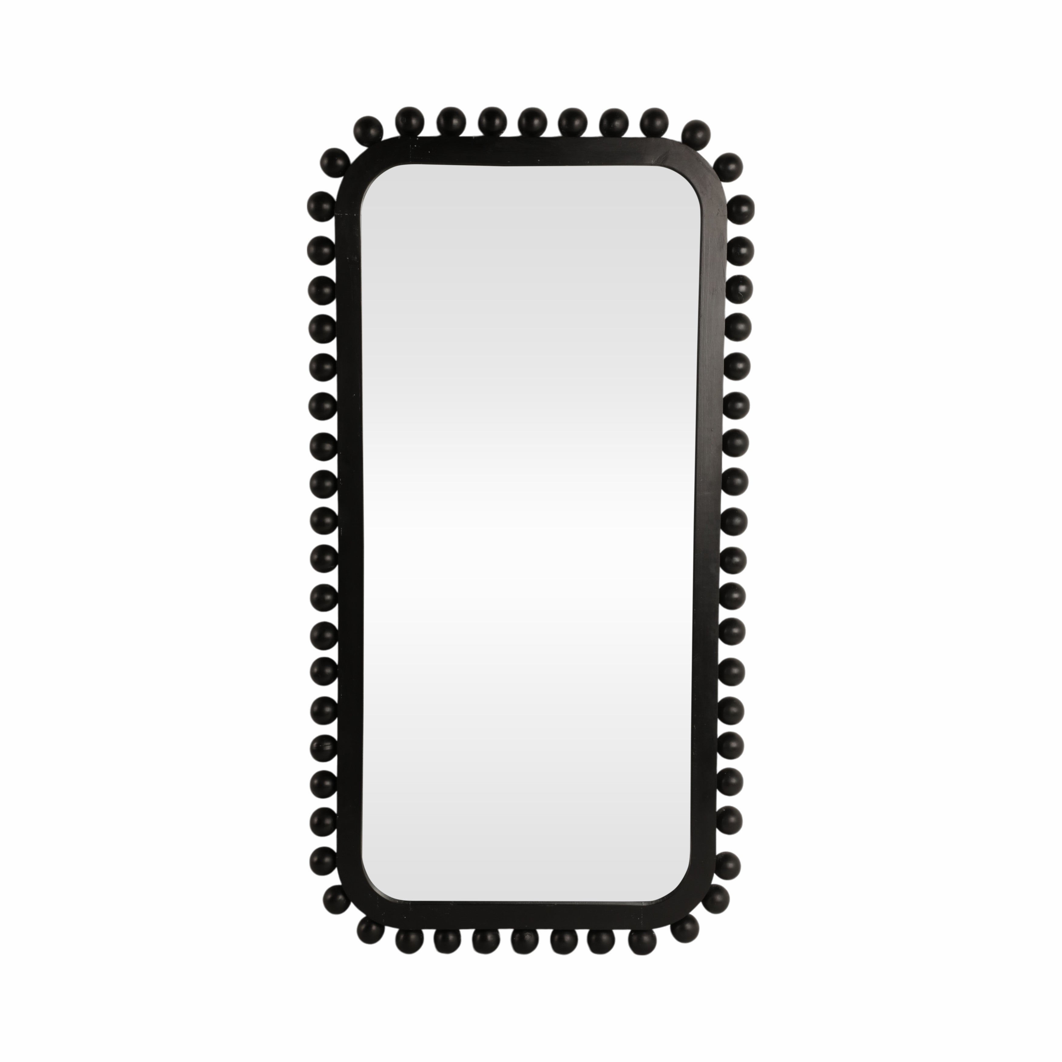 Knobby Rectangular Wall Mirror