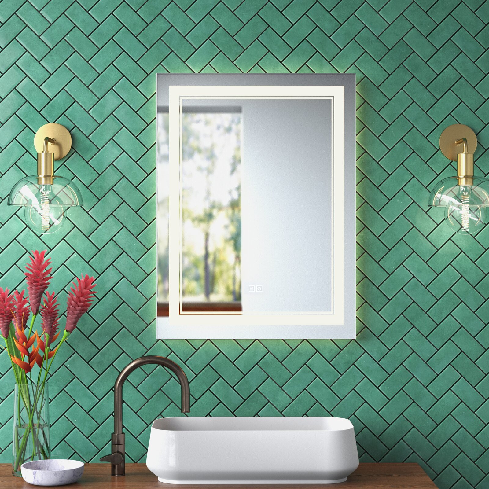 Sterling Vanity Mirror