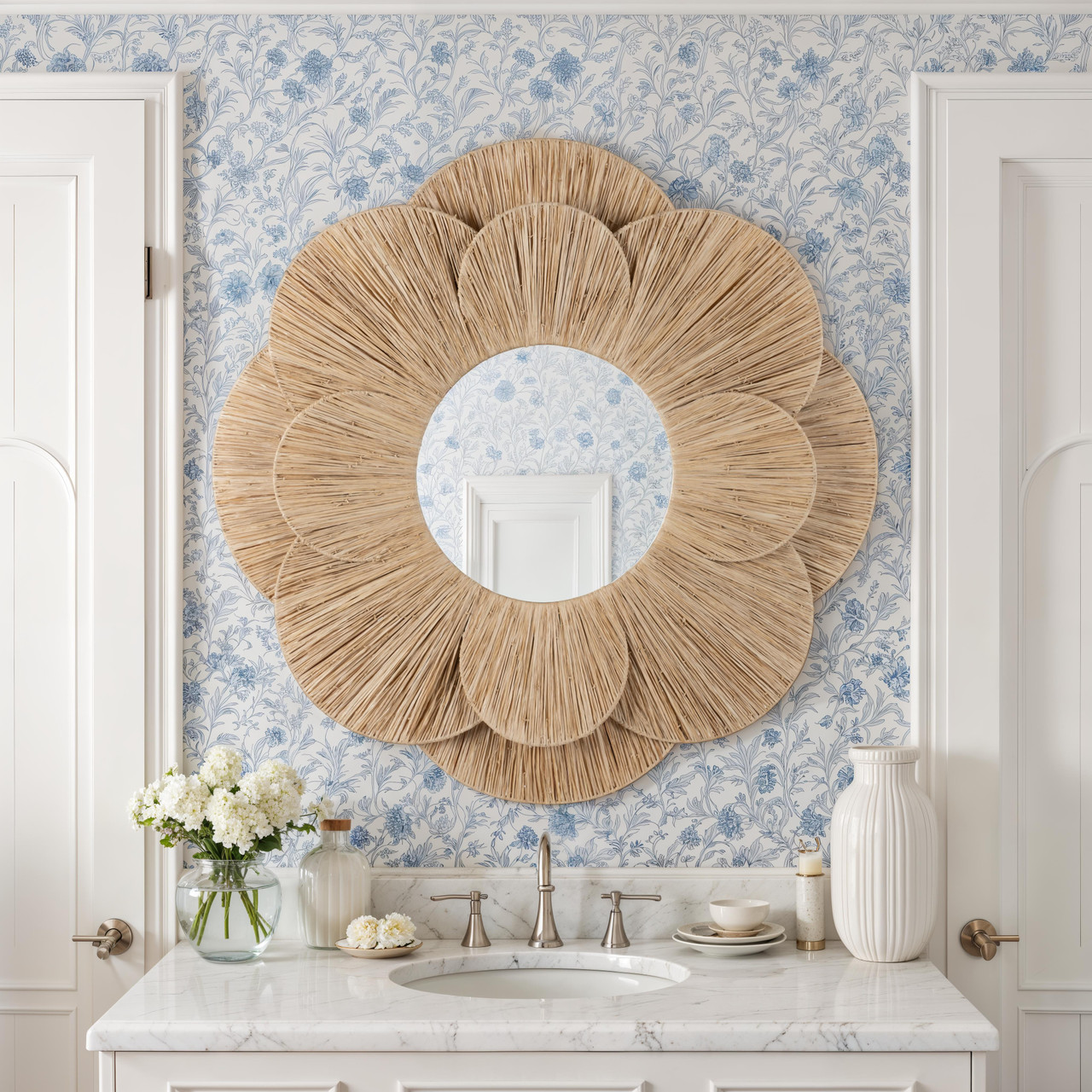 Boho & Rattan Mirrors