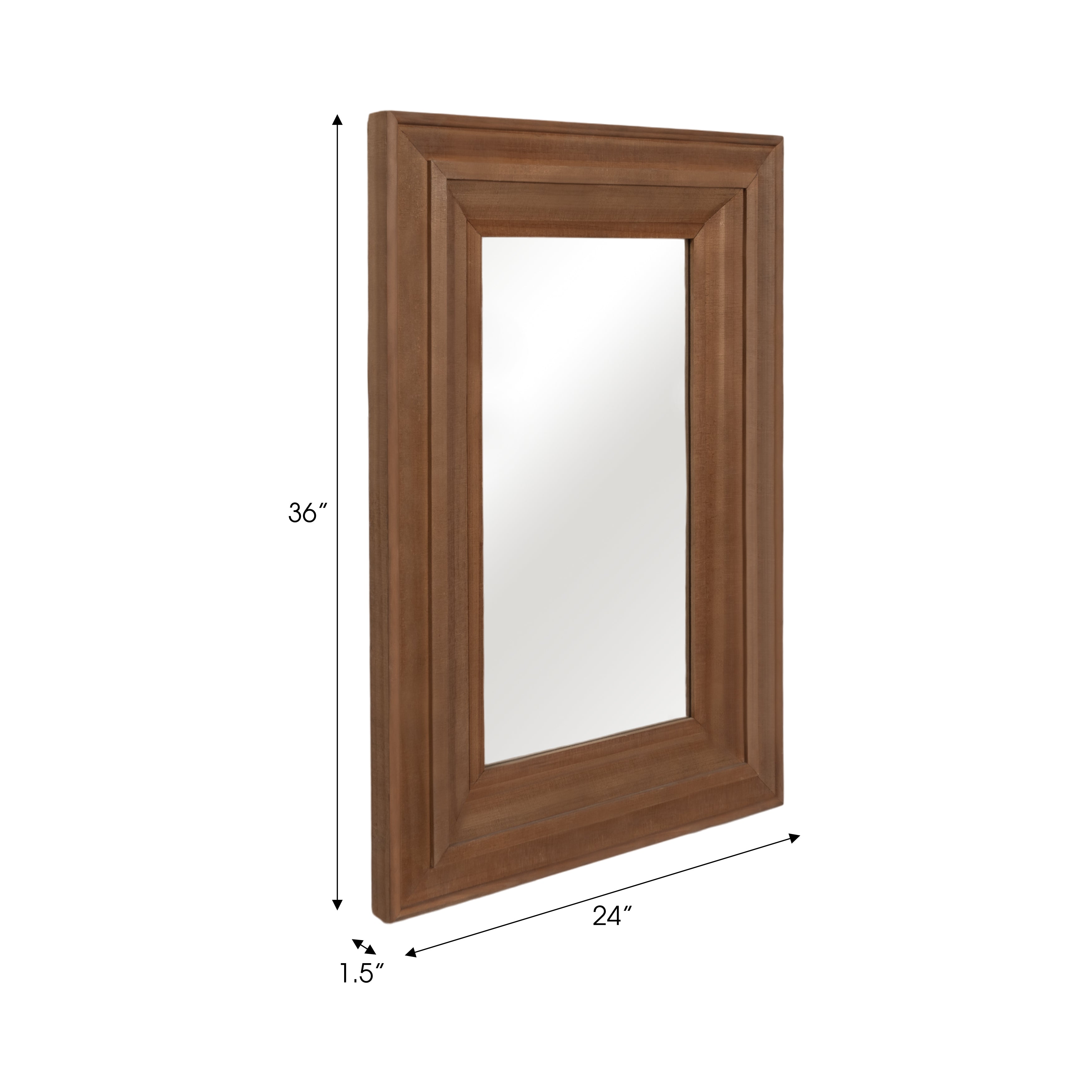 Smiths Wood Wall Mirror