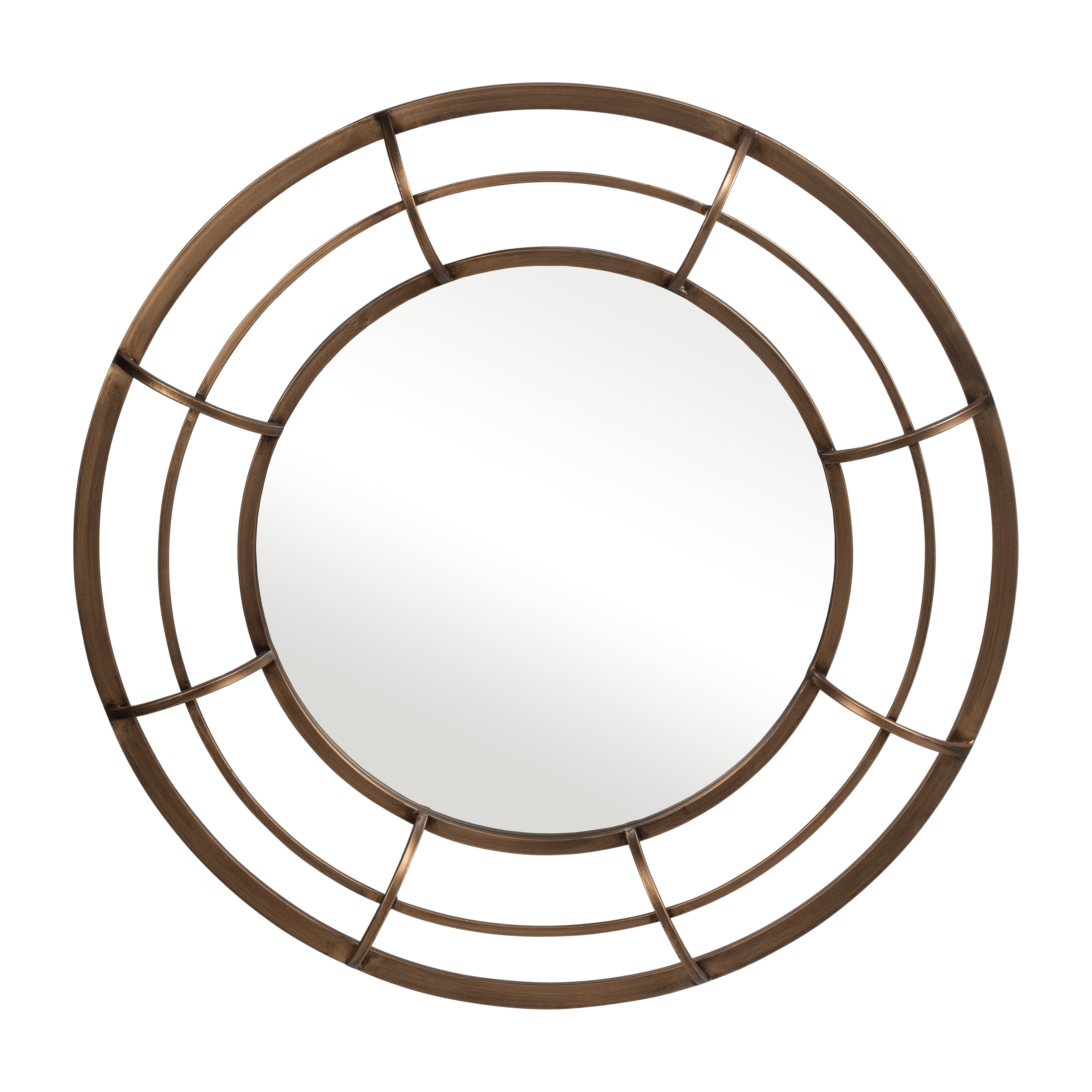Round Gold Metal Frame