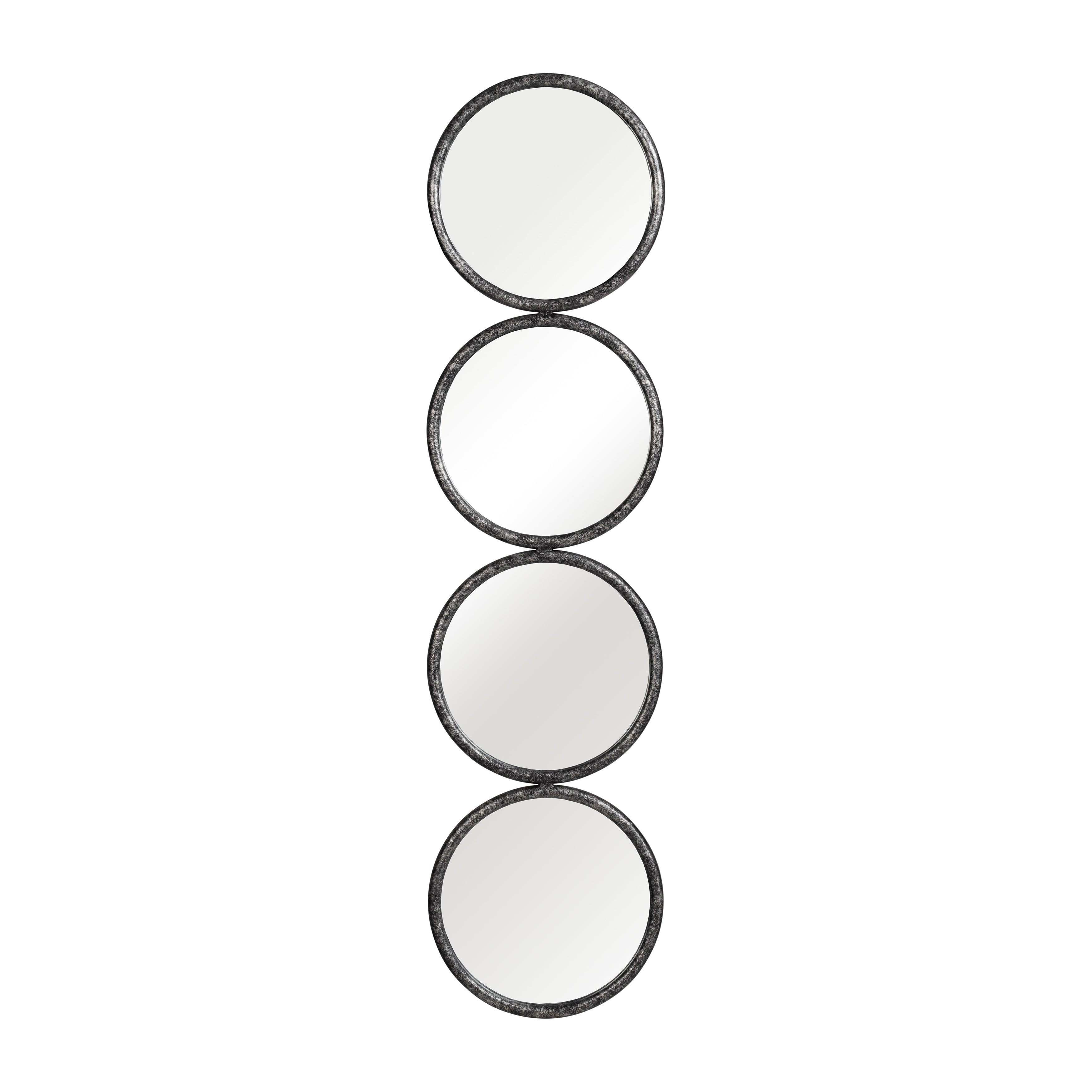 4 Circles Statement Wall Mirror