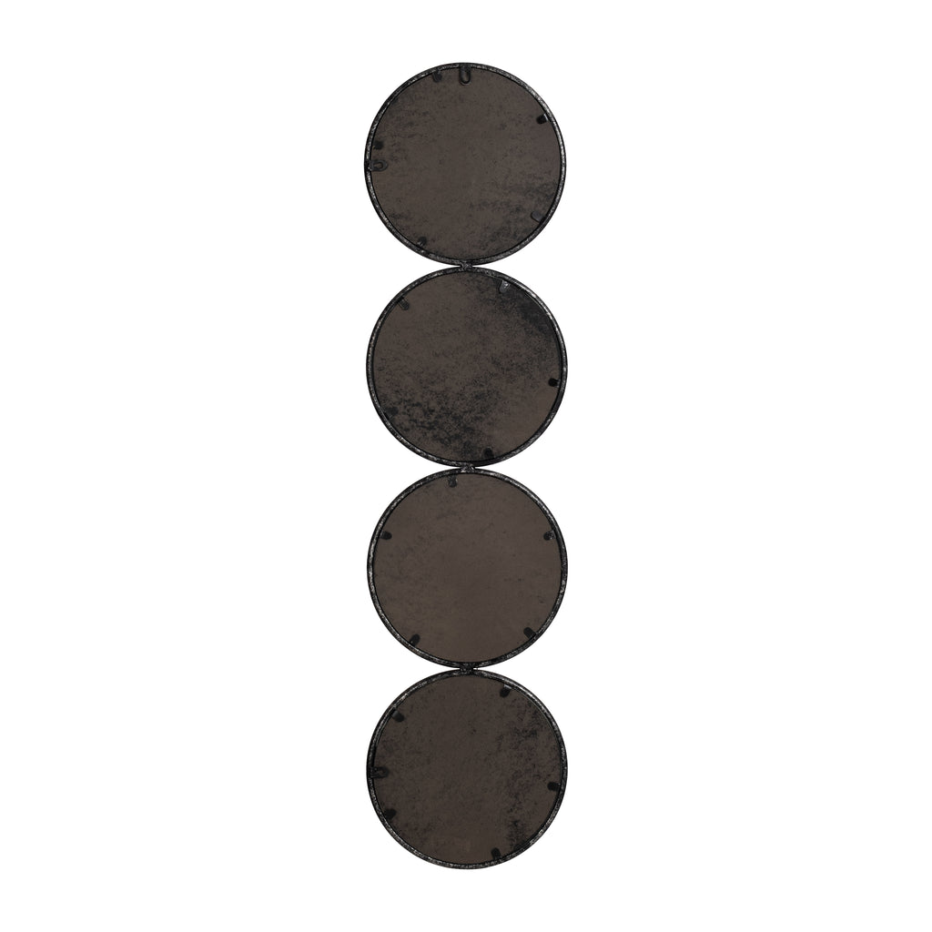 4 Circles Statement Wall Mirror