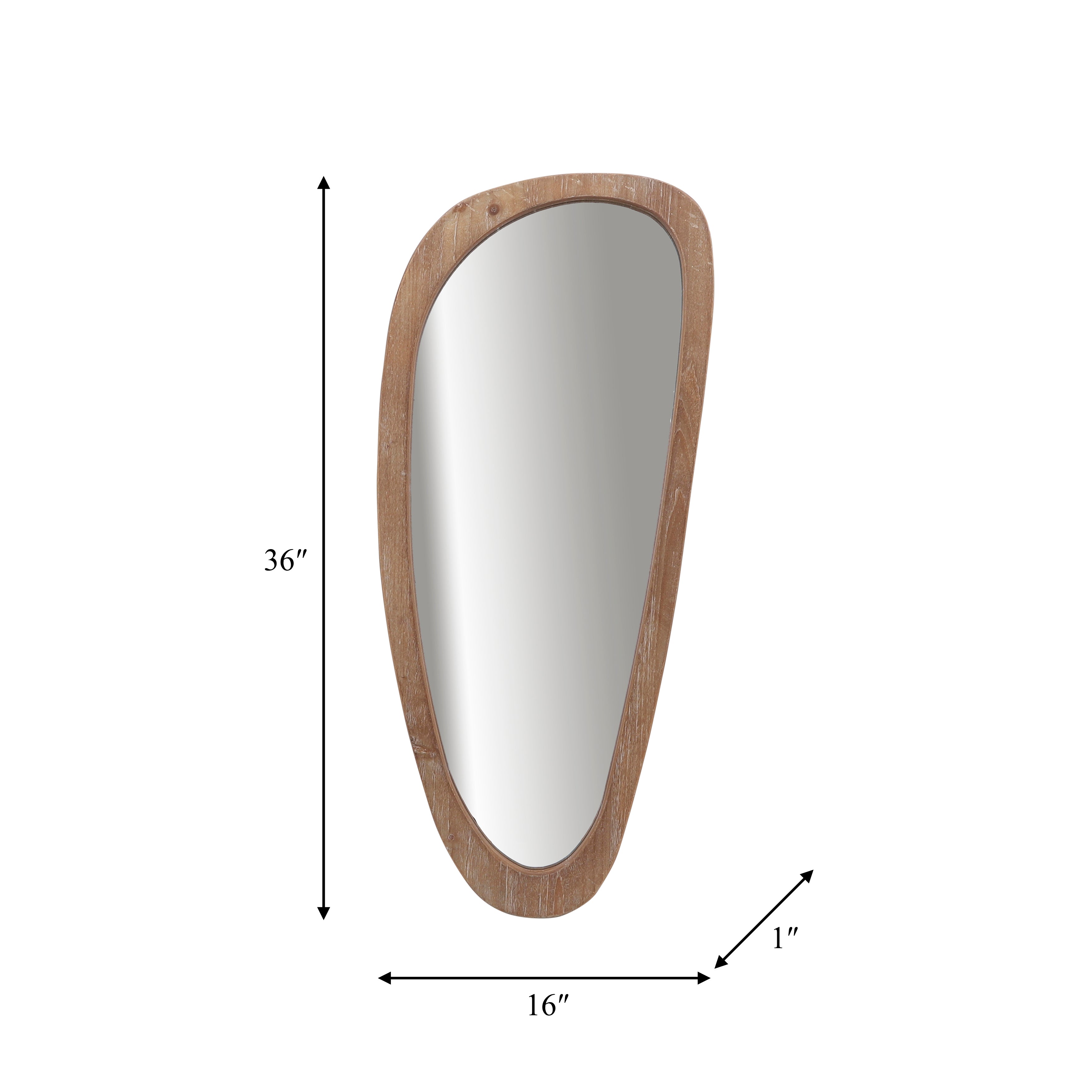 Pond Shaped Mirror