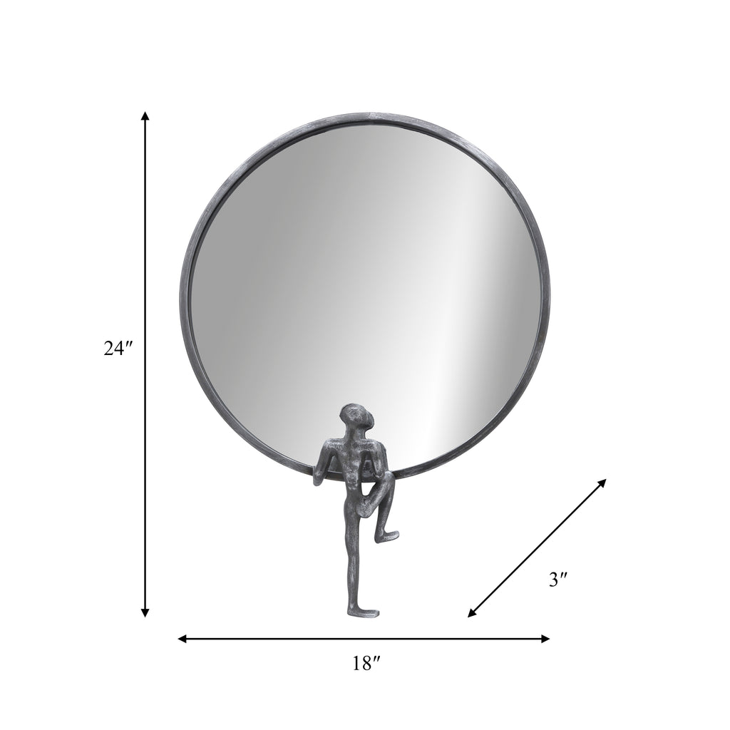 Mirror Man Wall Decor