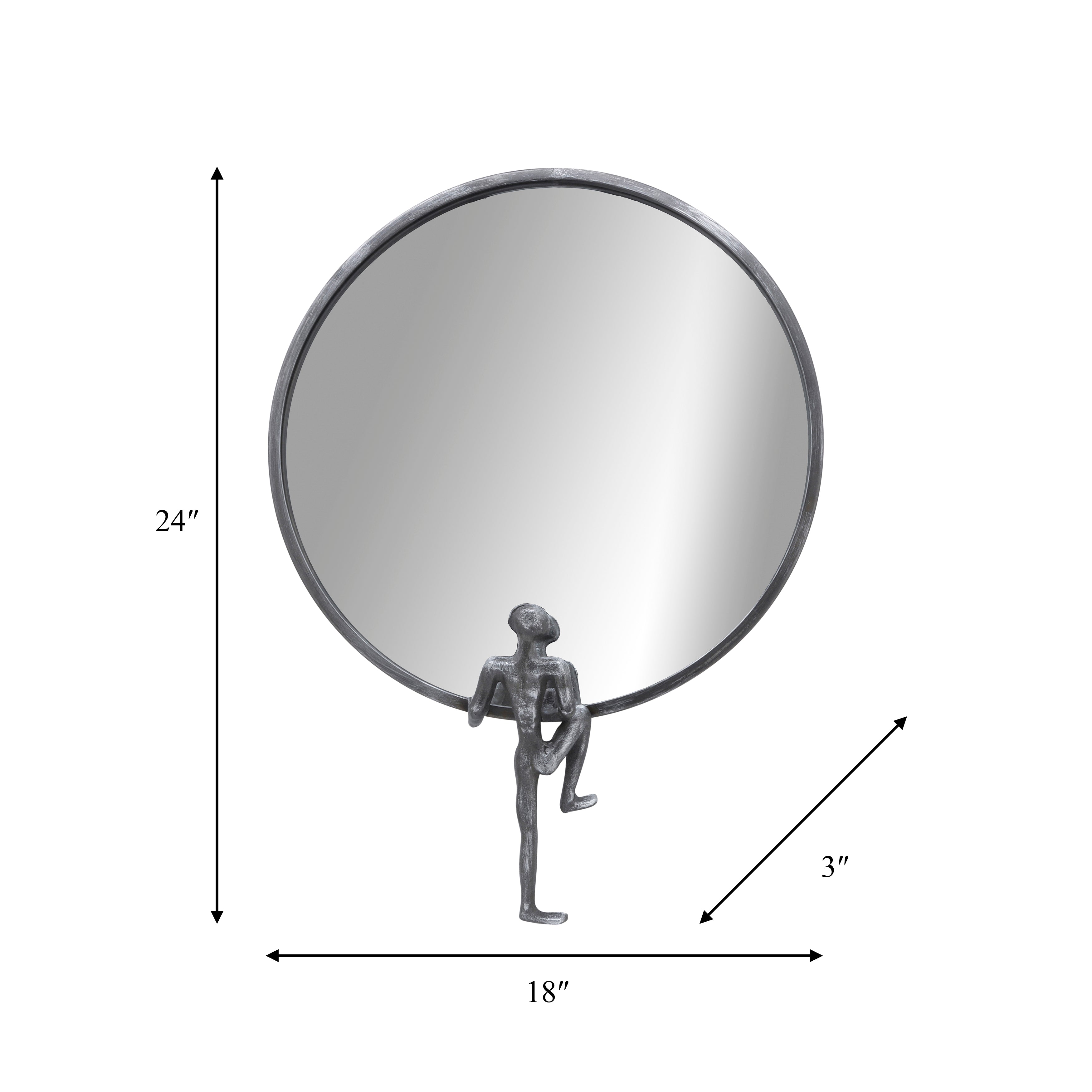 Mirror Man Wall Decor