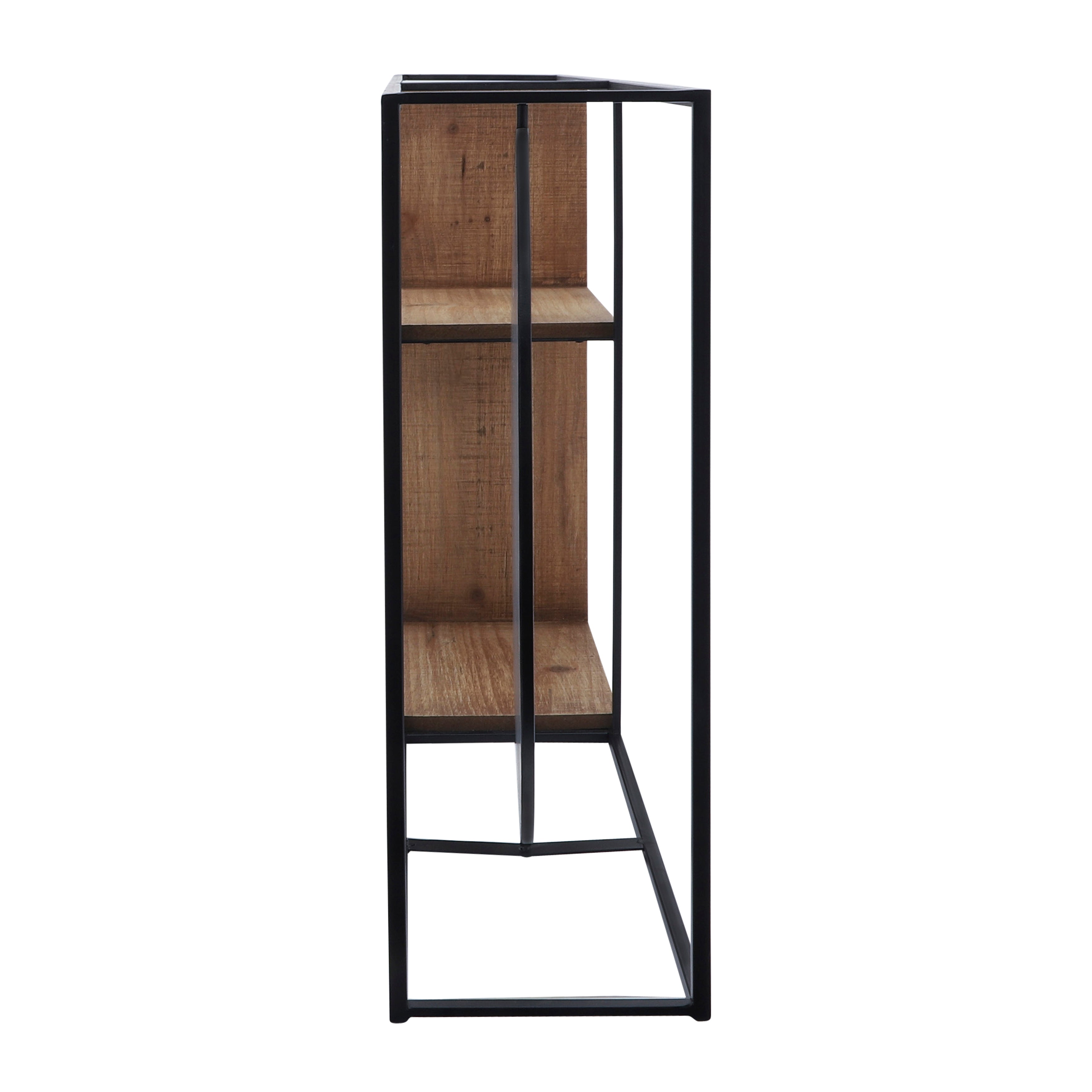 Denver Wall Shelf With Circle Mirror