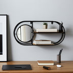 Denver Oval Wall Shelf Mirror