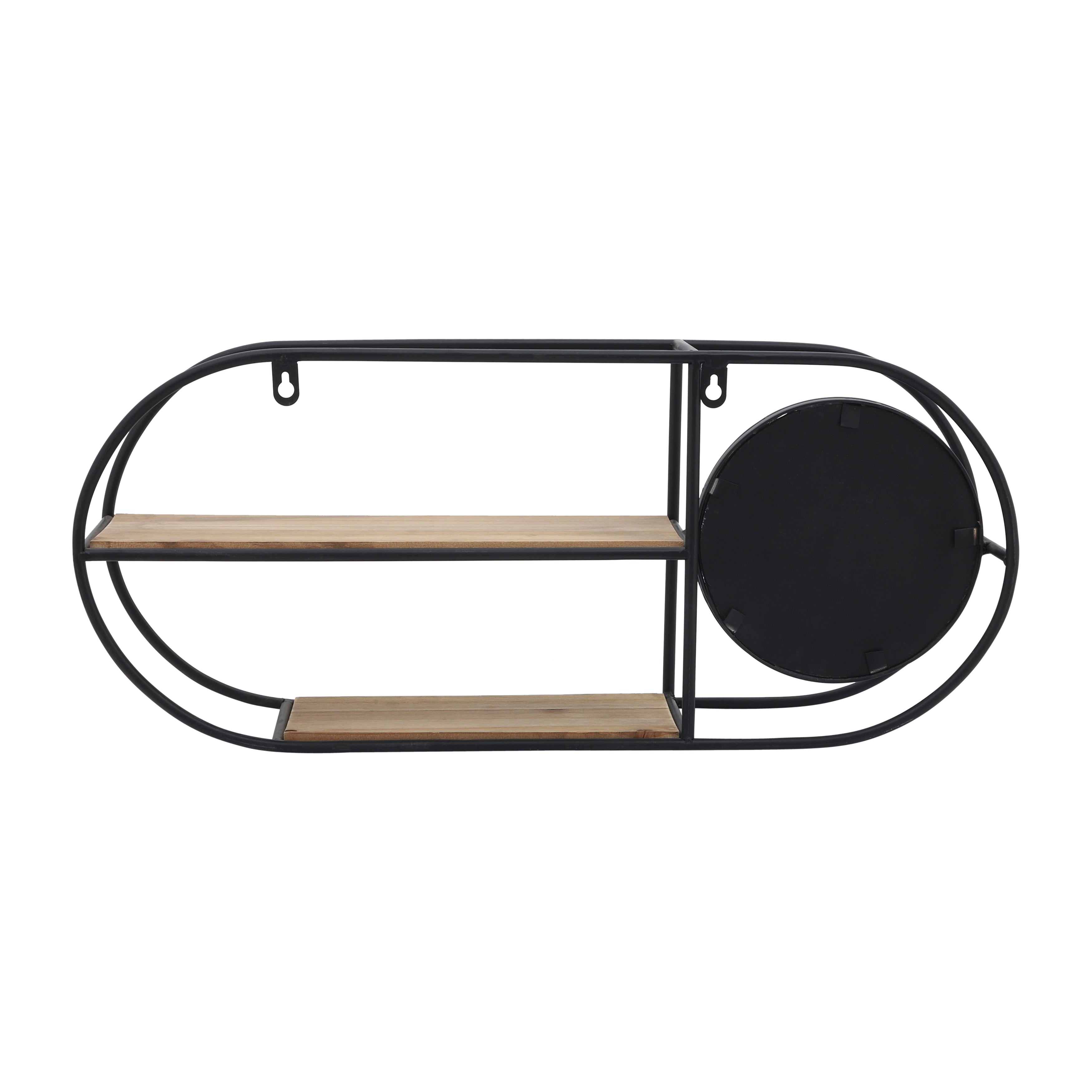 Denver Oval Wall Shelf Mirror
