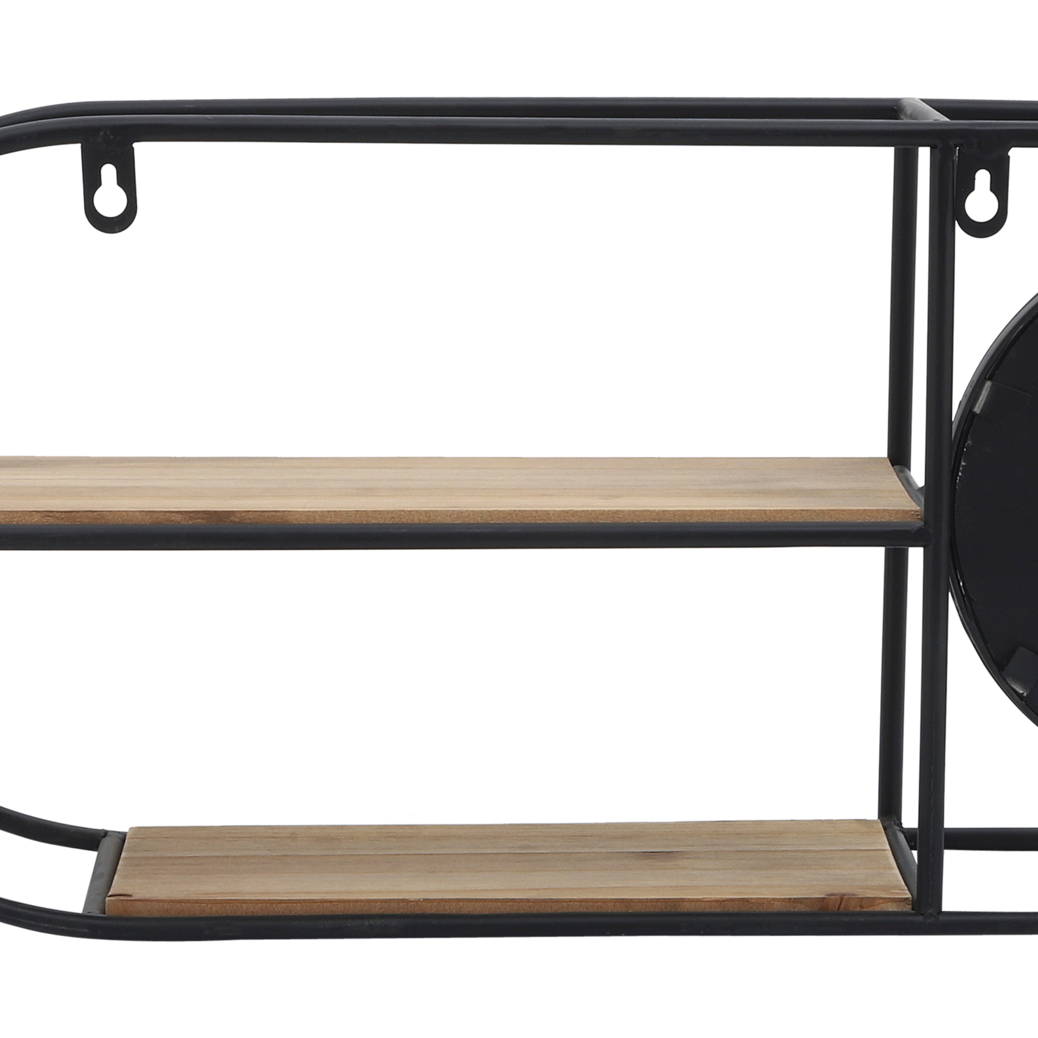 Denver Oval Wall Shelf Mirror