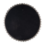 Round Texture Brushed Ring Wall Mirror