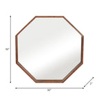 Davis Octagon Shaped Wall Mirror