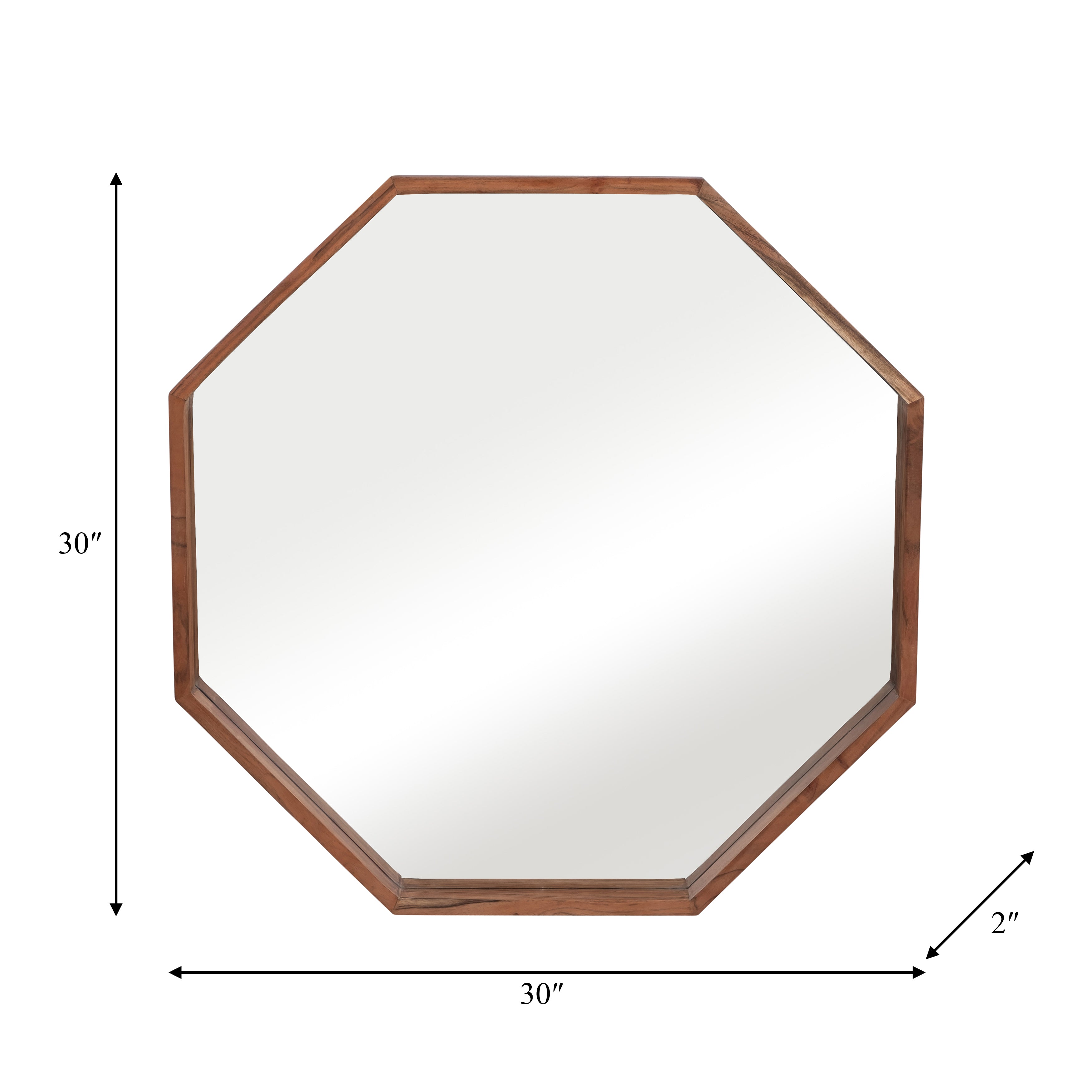 Davis Octagon Shaped Wall Mirror