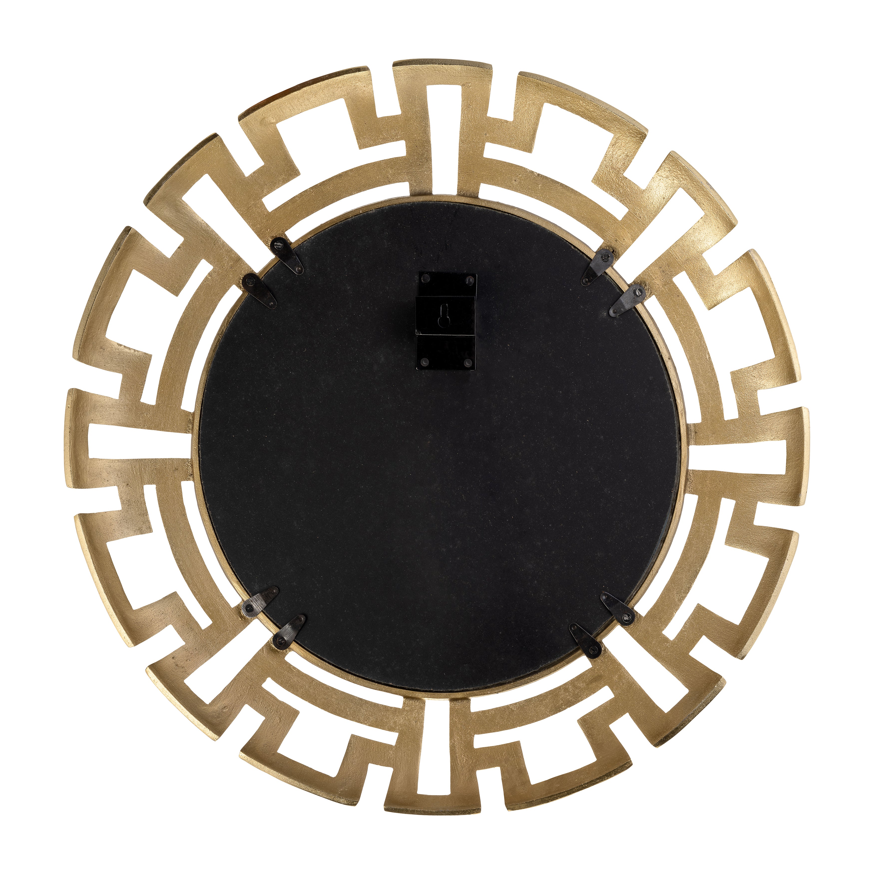 Tribal Round Metal Wall Mirror