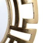 Tribal Round Metal Wall Mirror