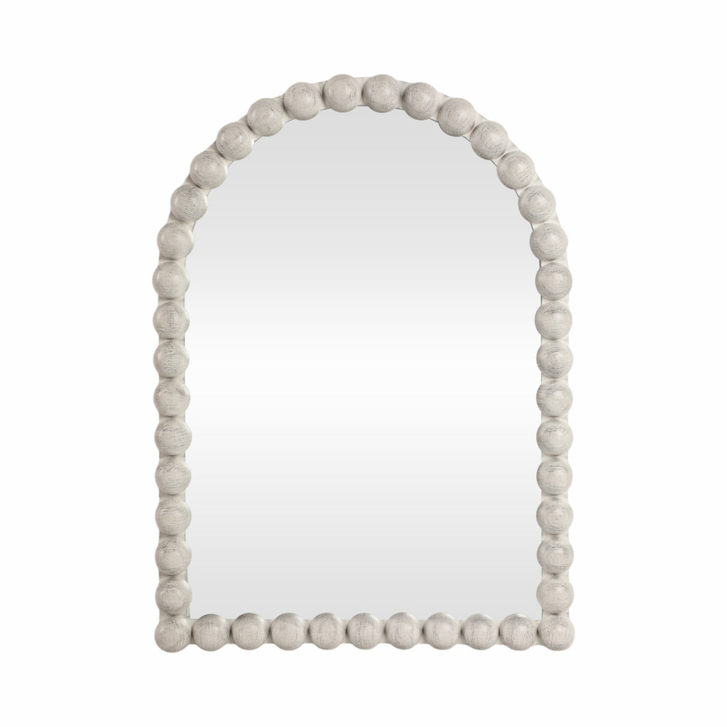 White Knobby Arch Wall