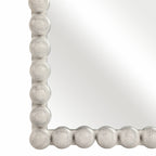 White Knobby Arch Wall