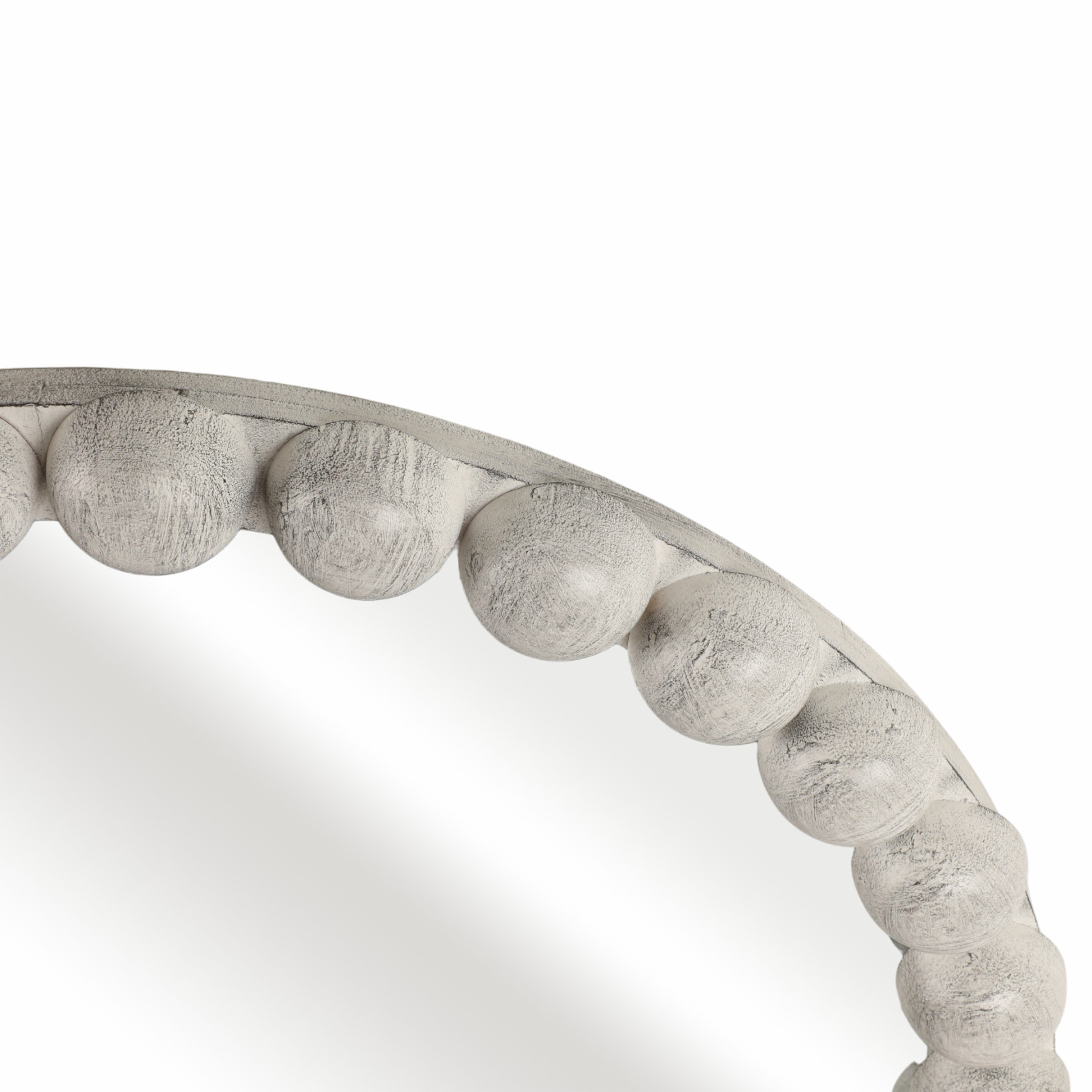 White Knobby Arch Wall