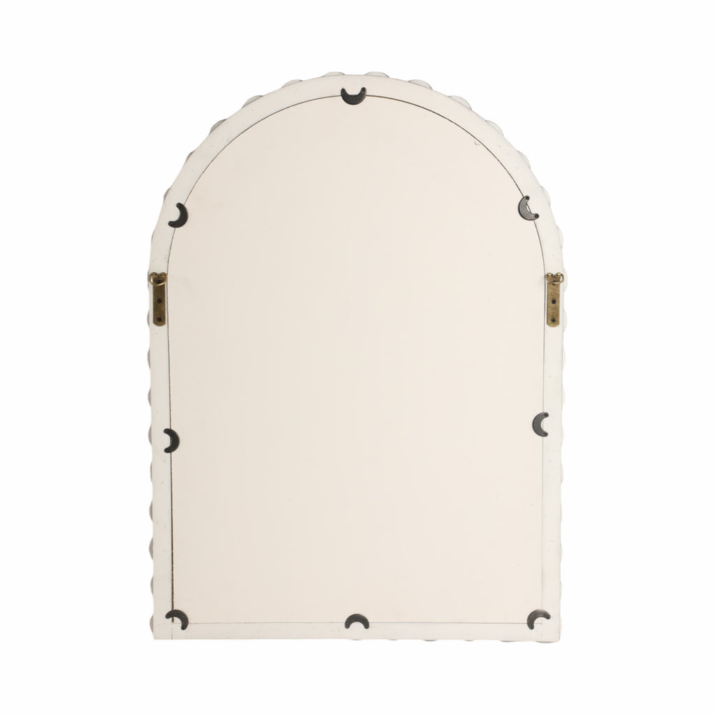 White Knobby Arch Wall