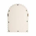 White Knobby Arch Wall