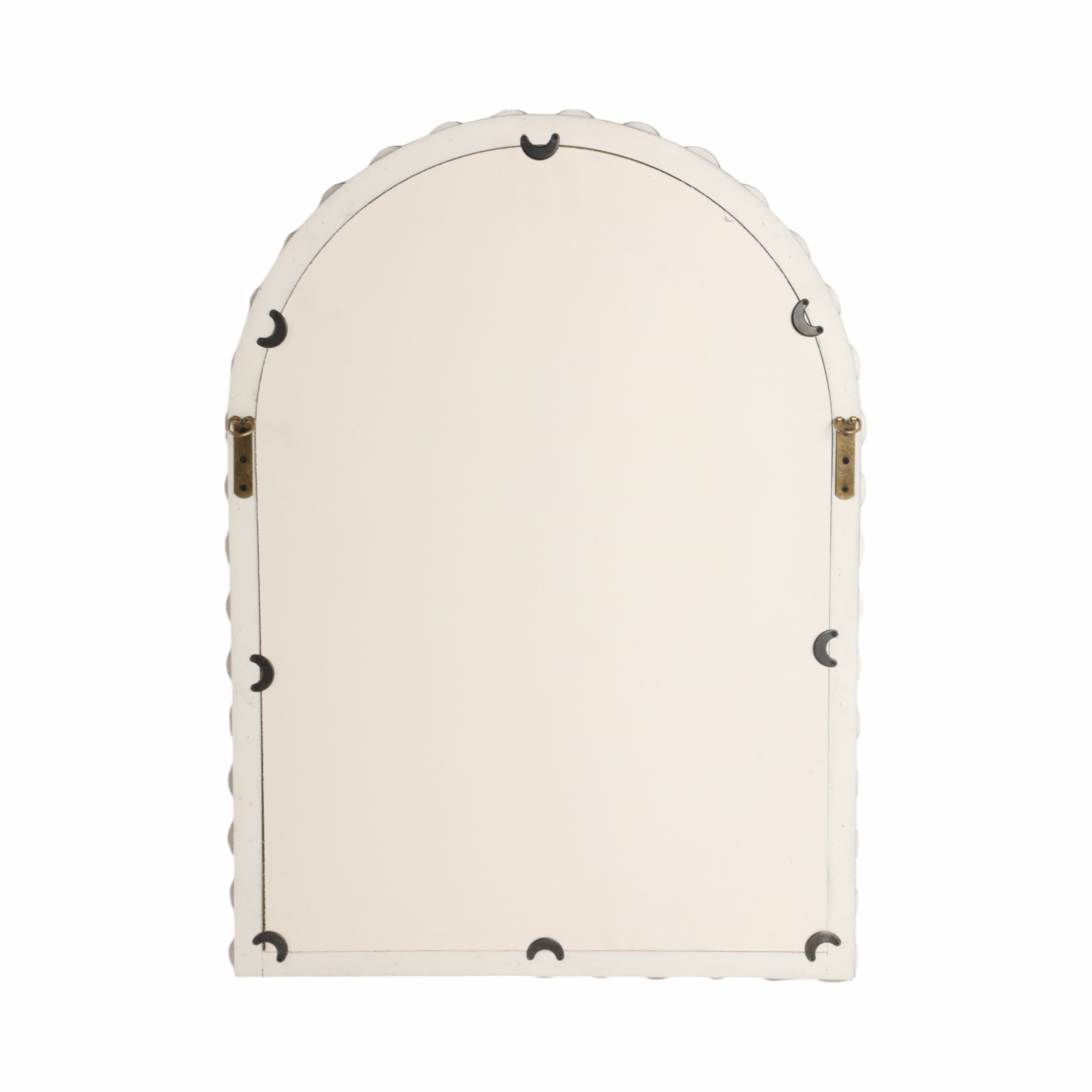 White Knobby Arch Wall