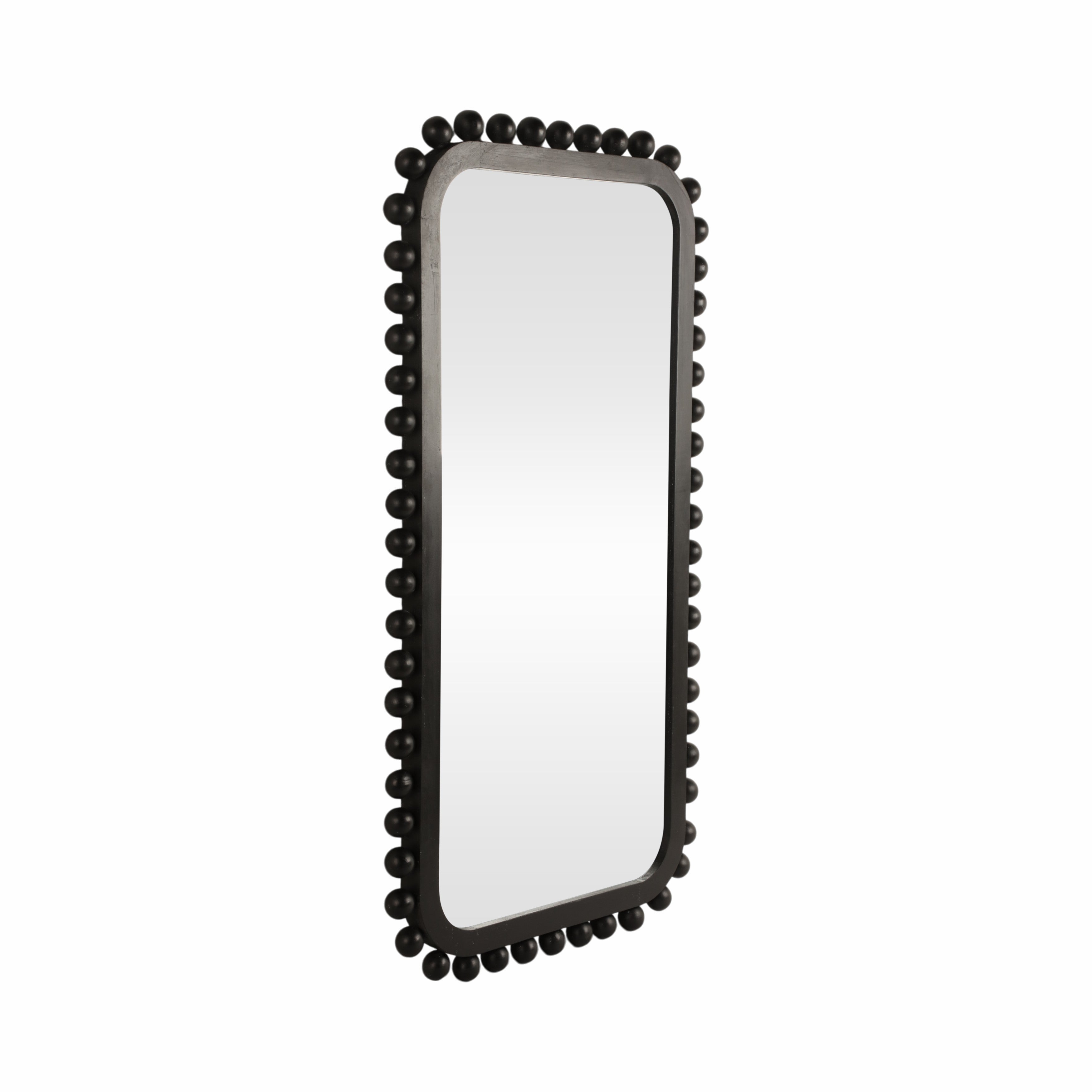 Knobby Rectangular Wall Mirror