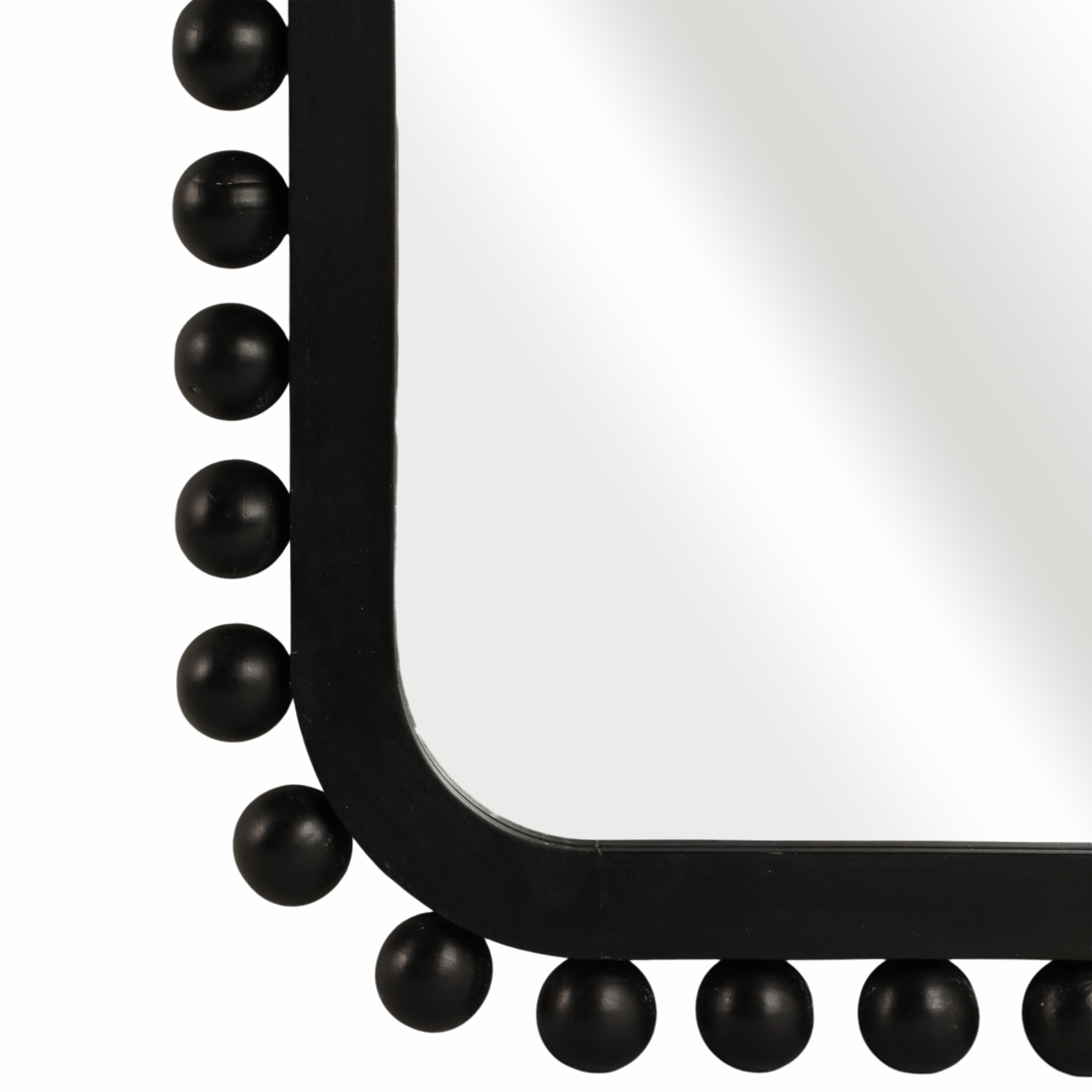 Knobby Rectangular Wall Mirror