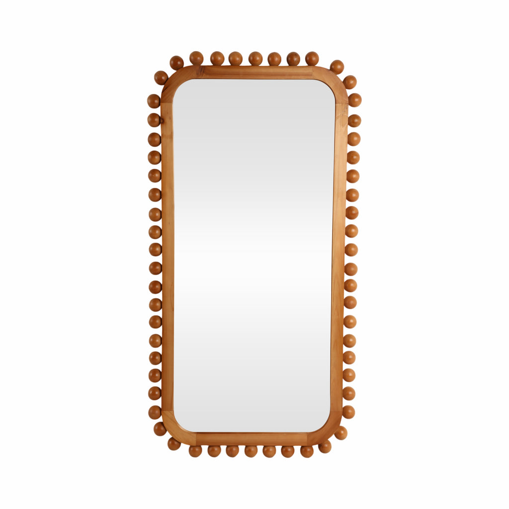 Knobby Rectangular Wall Mirror