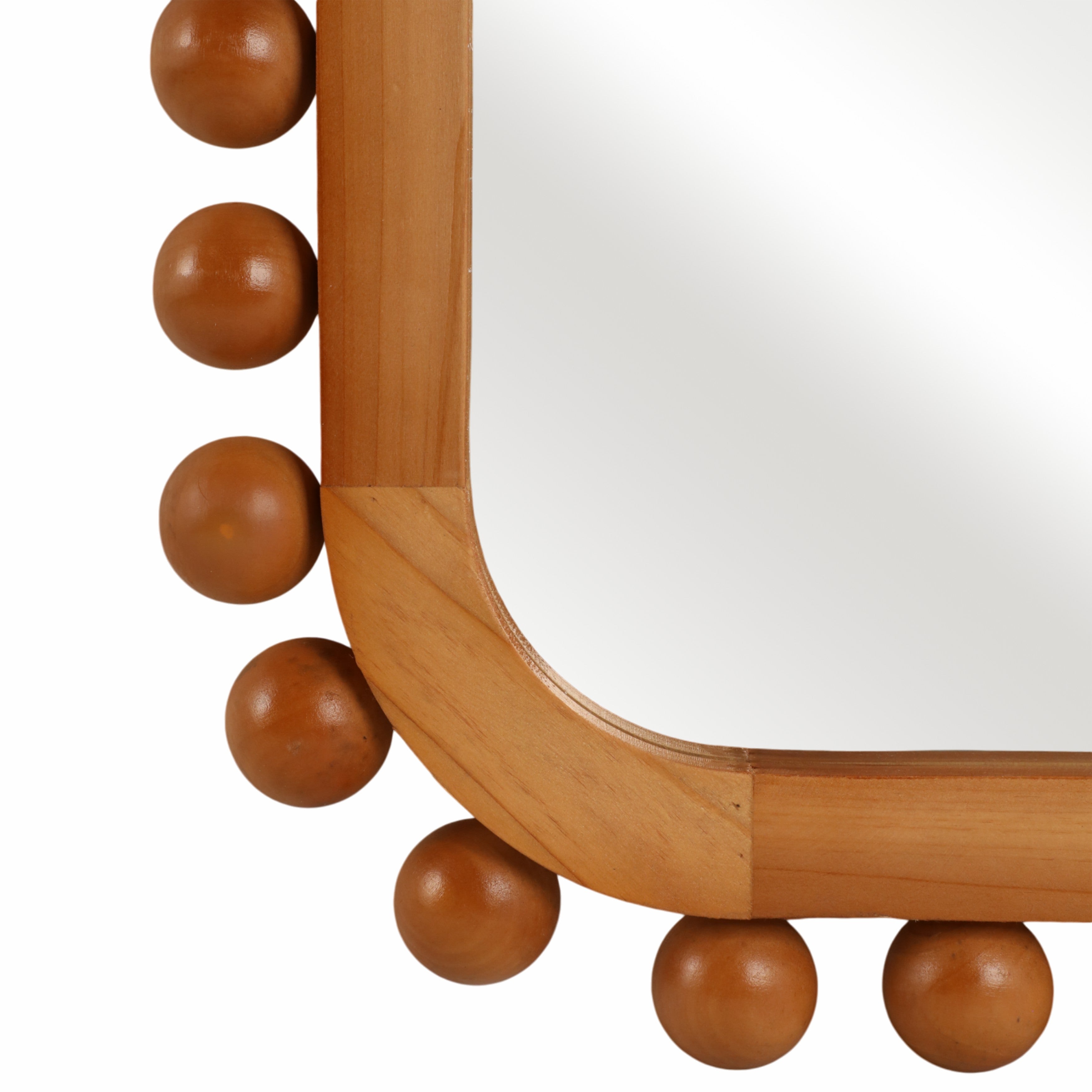 Knobby Rectangular Wall Mirror