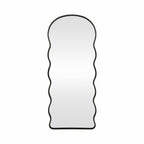 Curvy Edged Whimsical Full-Length Mirror