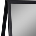 Denver Standing Mirror W/ Wood Shelves