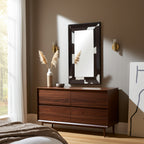 Hair On Hide Cow Print Wall Mirror