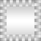 Clara Square Mirror