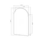 Houston Arched Medicine Cabinet