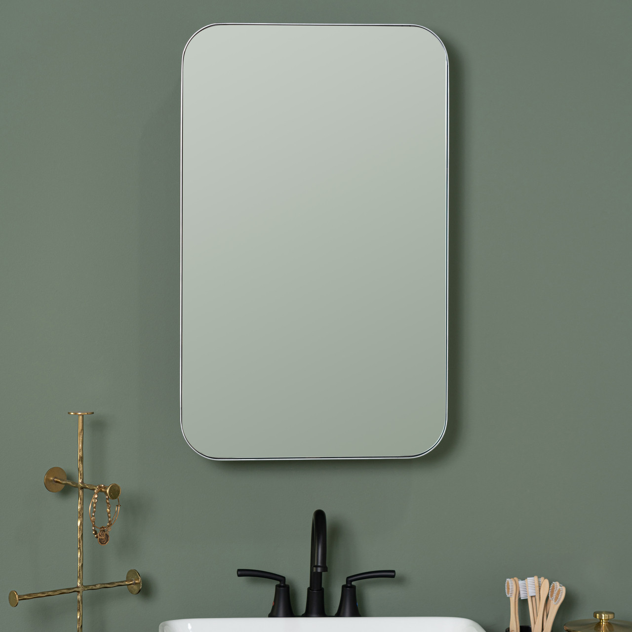Houston Medicine Cabinet Mirror - Surface or Recess Mount
