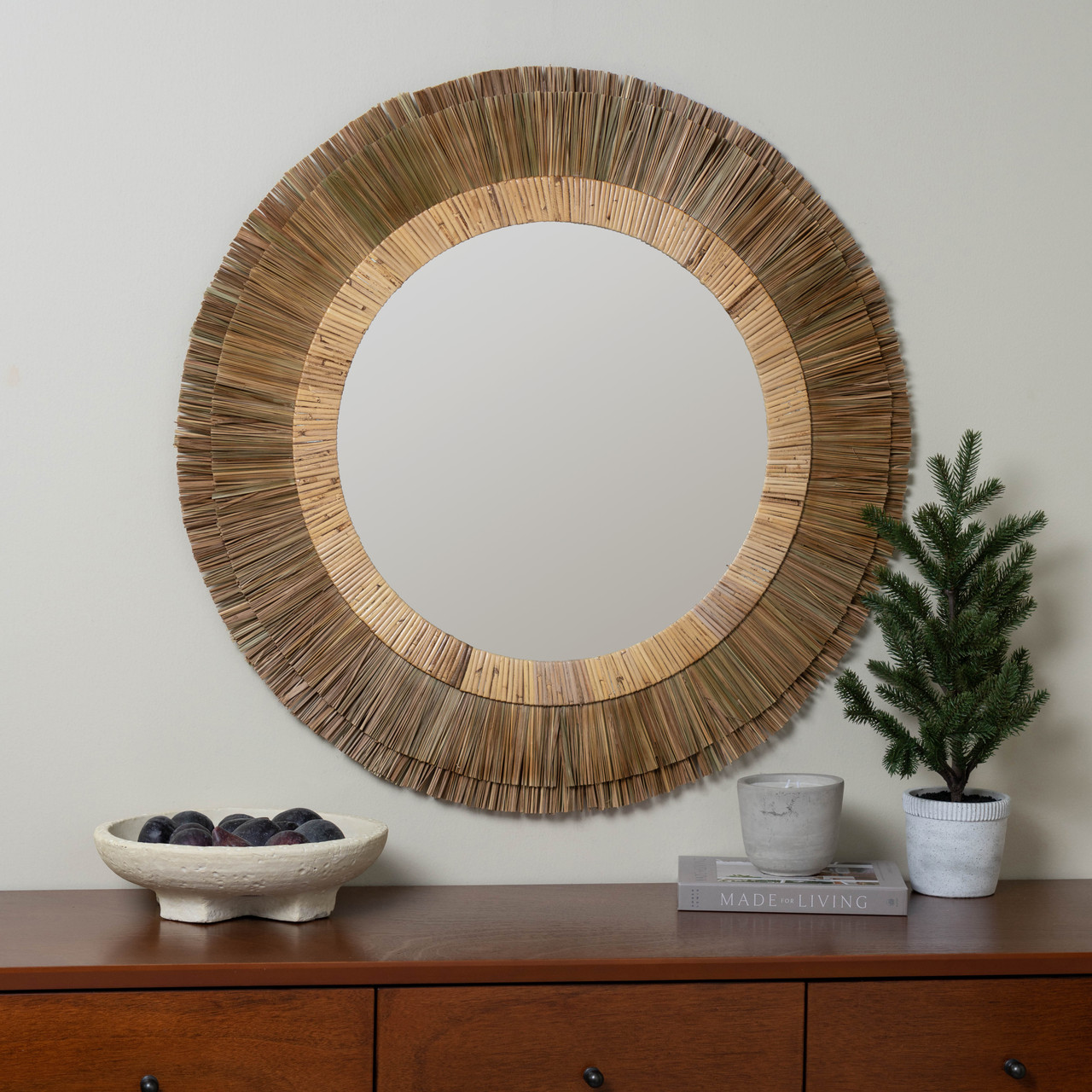 Cabo Round Wall Mirror
