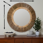 Cabo Round Wall Mirror
