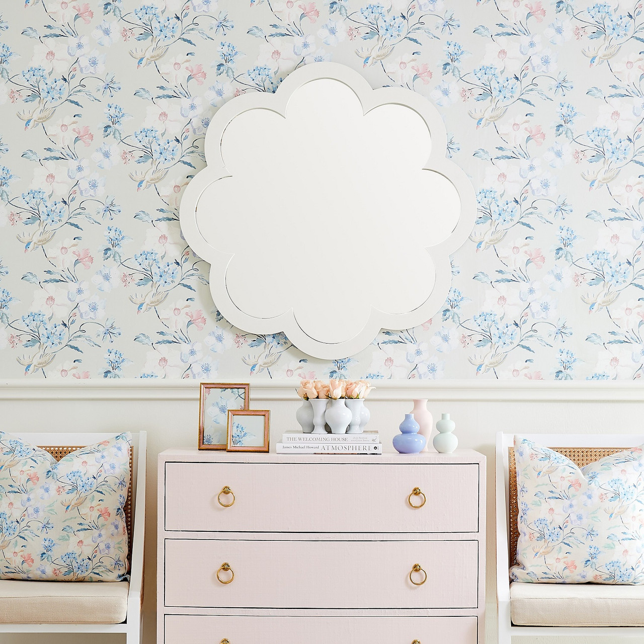 Lotus Wall Mirror