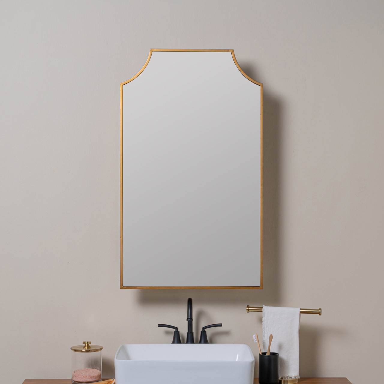 Jazmine Medicine Cabinet - Surface or Recess Mount