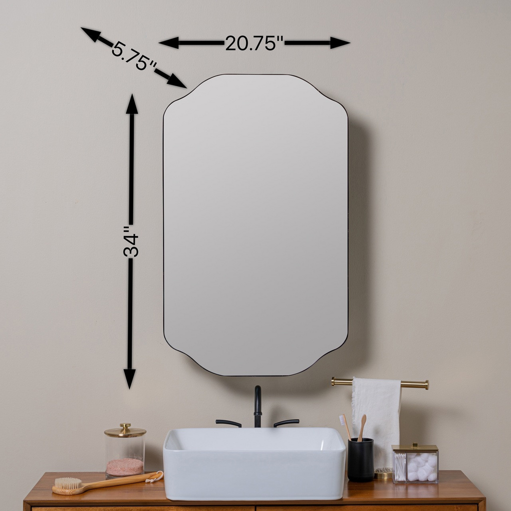 Bella Medicine Cabinet - Surface or Recess Mount