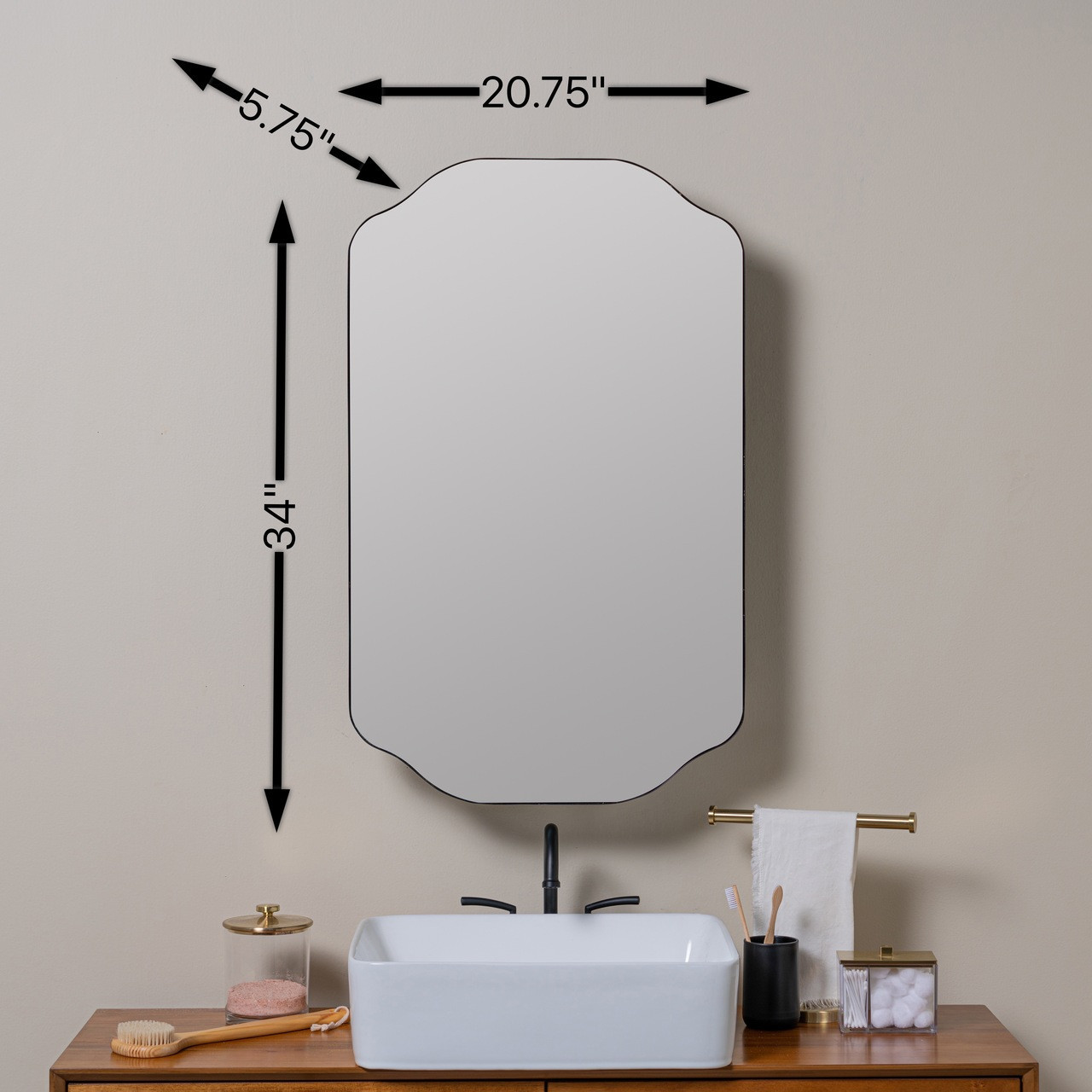 Bella Medicine Cabinet - Surface or Recess Mount