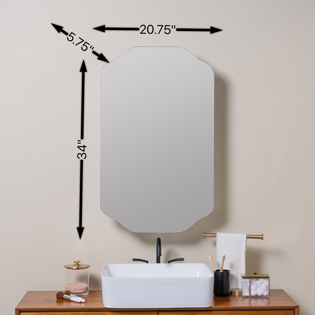 Bella Medicine Cabinet - Surface or Recess Mount