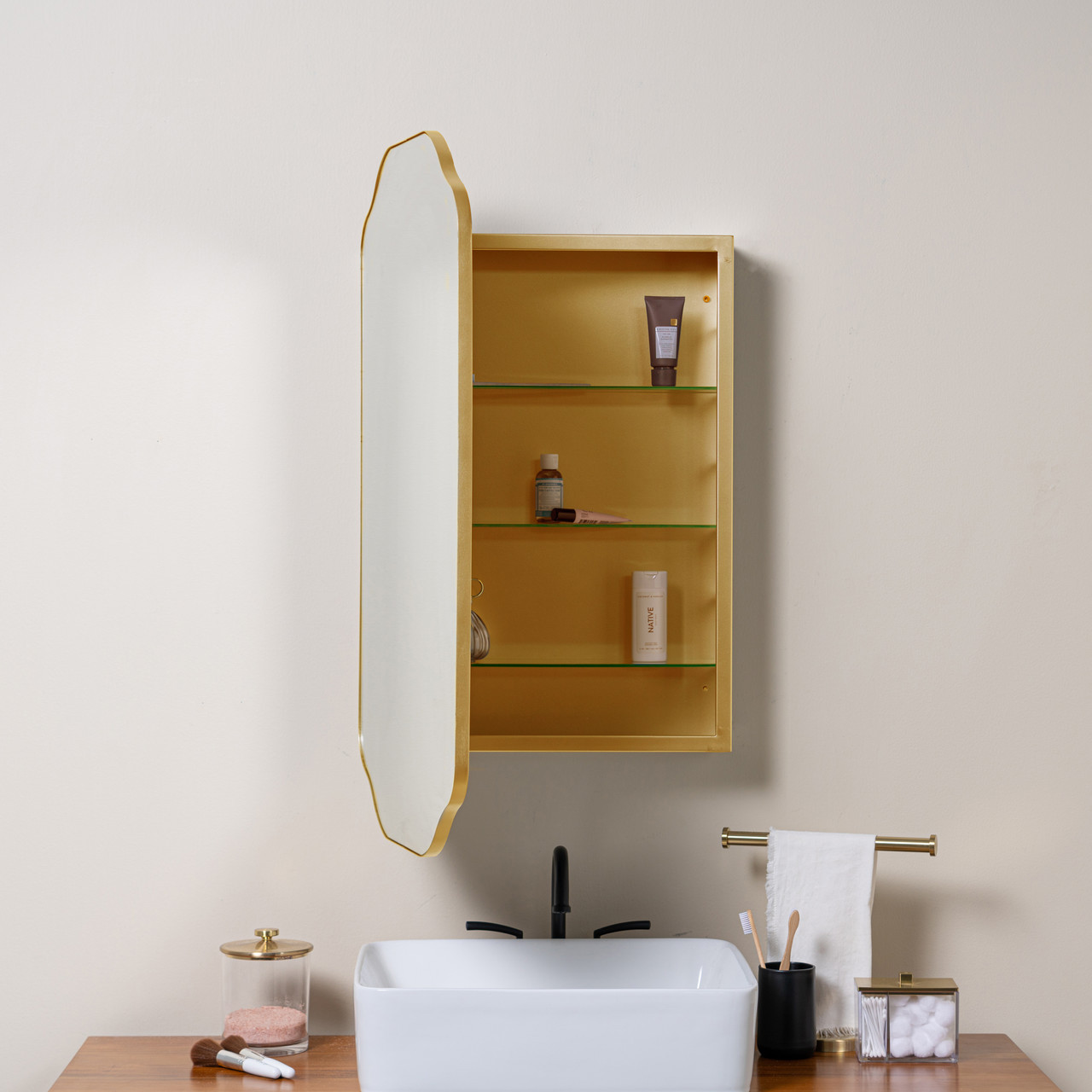 Bella Medicine Cabinet - Surface or Recess Mount