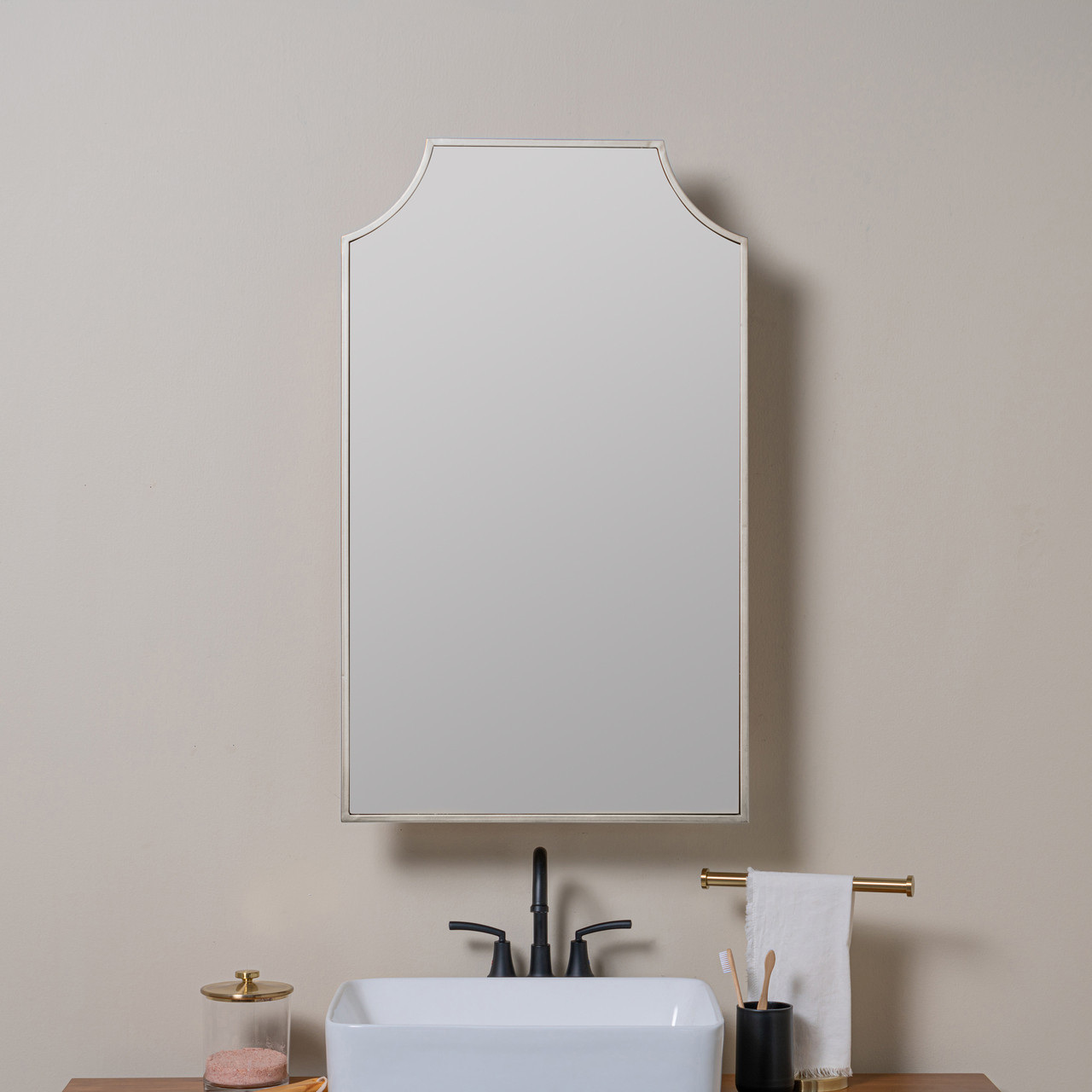 Jazmine Medicine Cabinet - Surface or Recess Mount