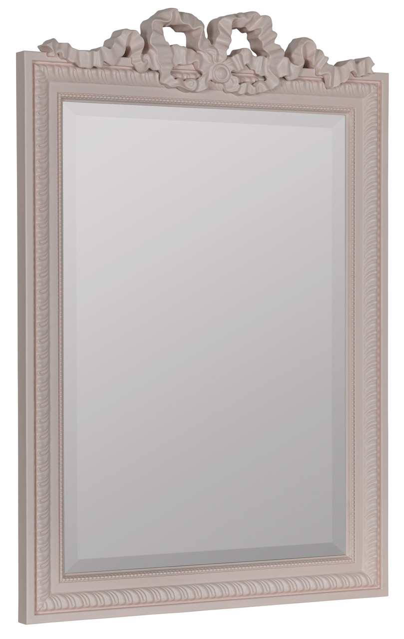 Francesca Pink Ribbon Wall Mirror