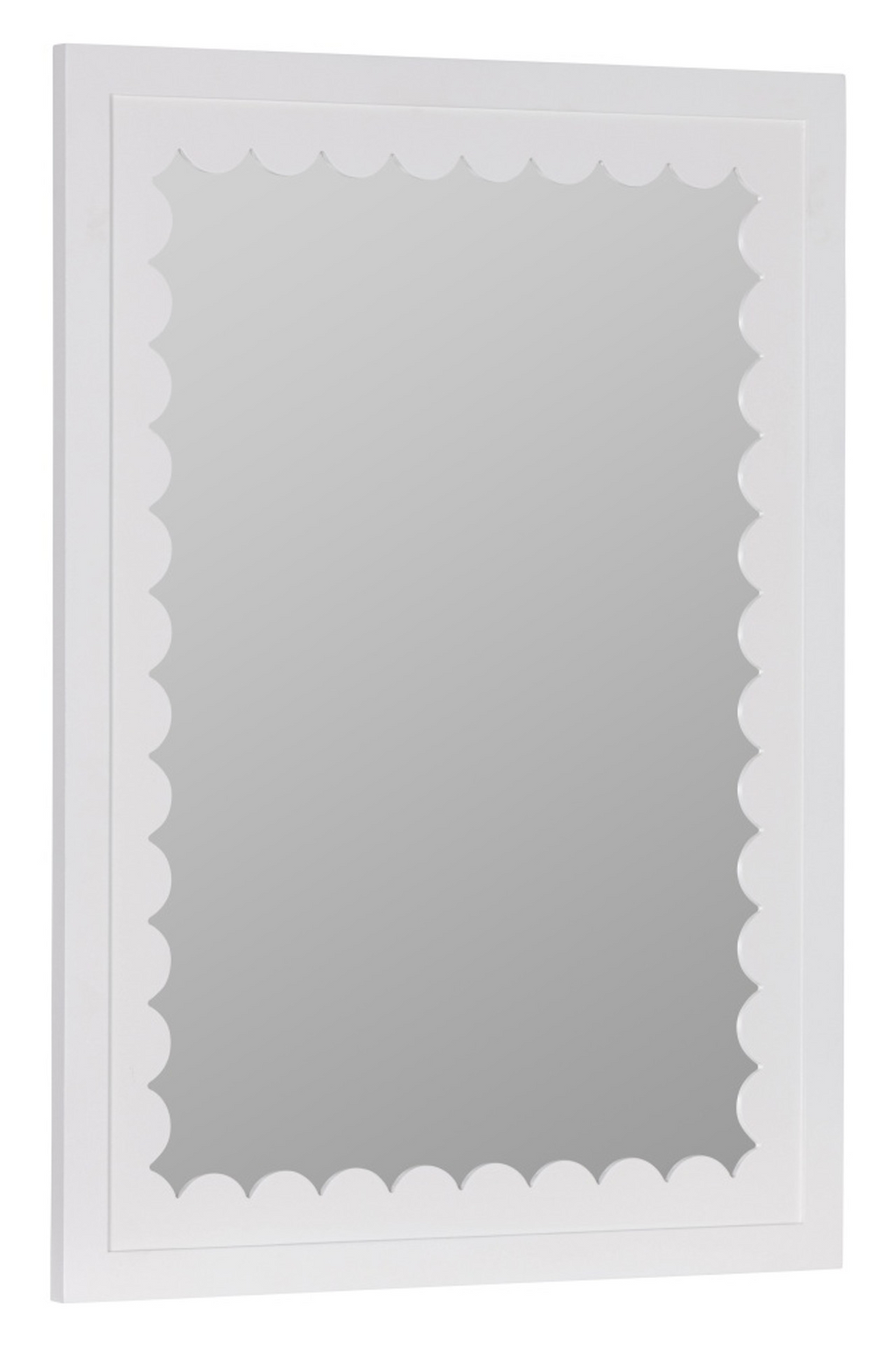 Gigi White Wall Mirror