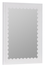 Gigi White Wall Mirror
