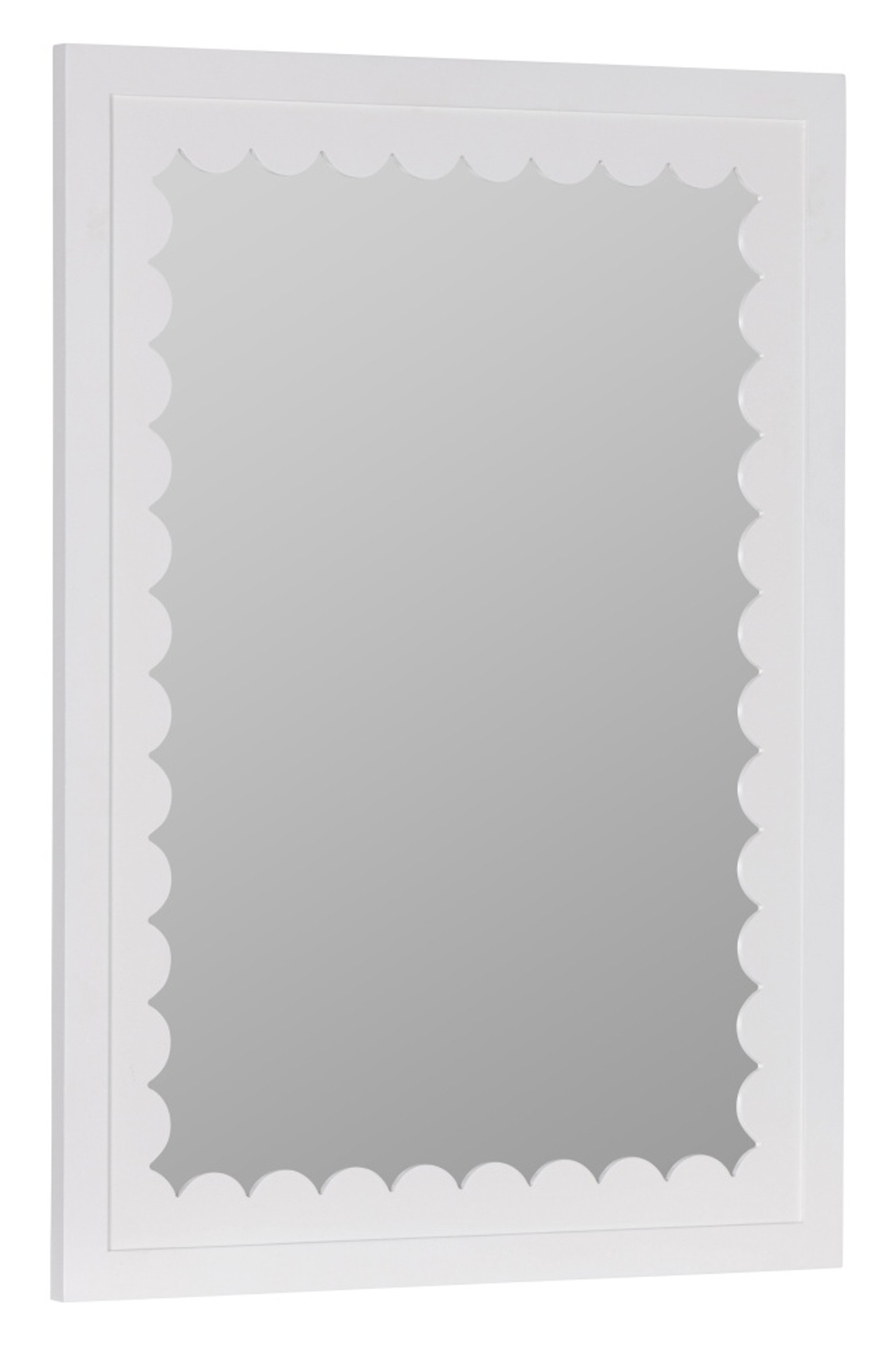 Gigi White Wall Mirror